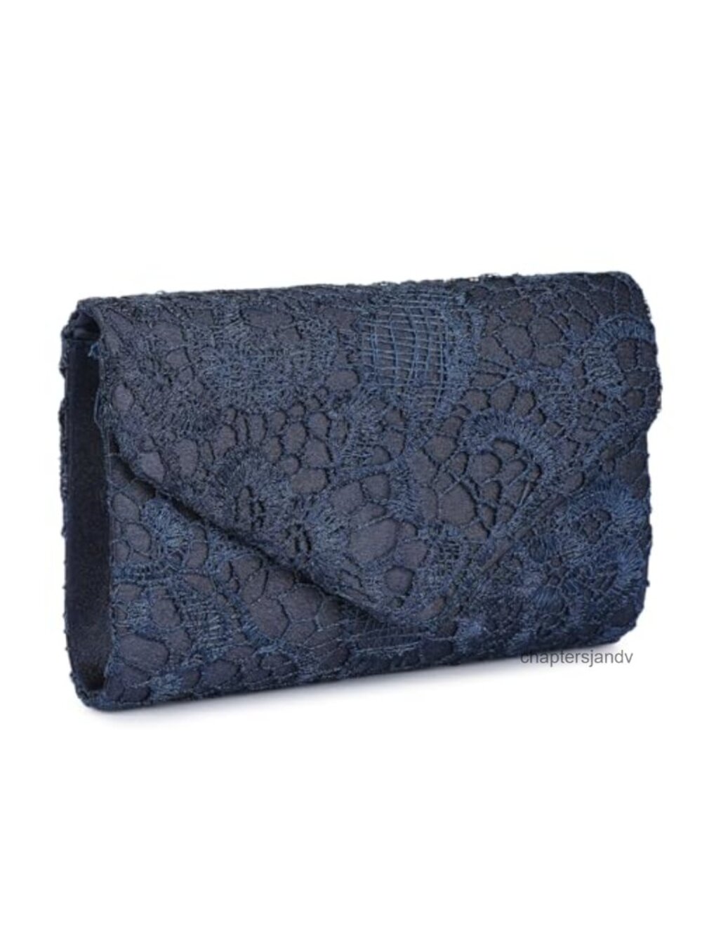 Satin Lace Clutch Purse Evening Bag with Chain Strap for Weddings and Formal